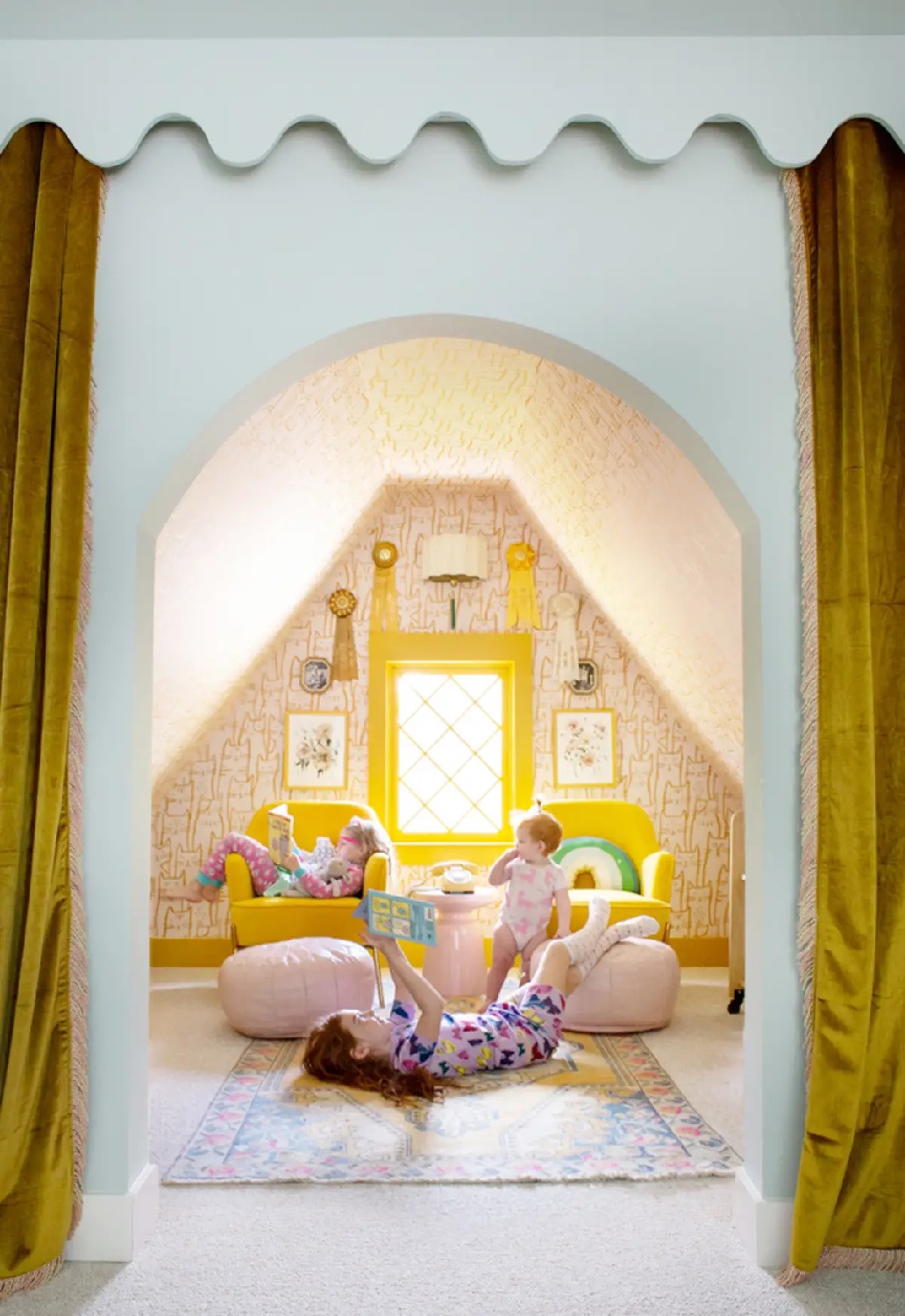 kids magical hideaway and reading nook