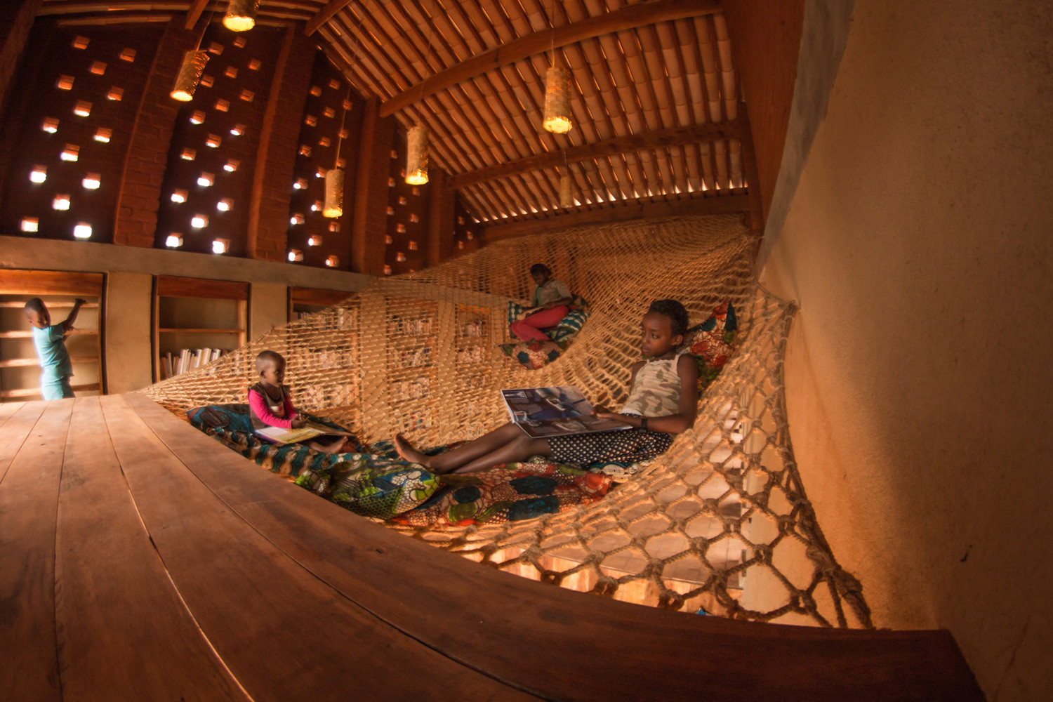 kids library of muyinga, africa