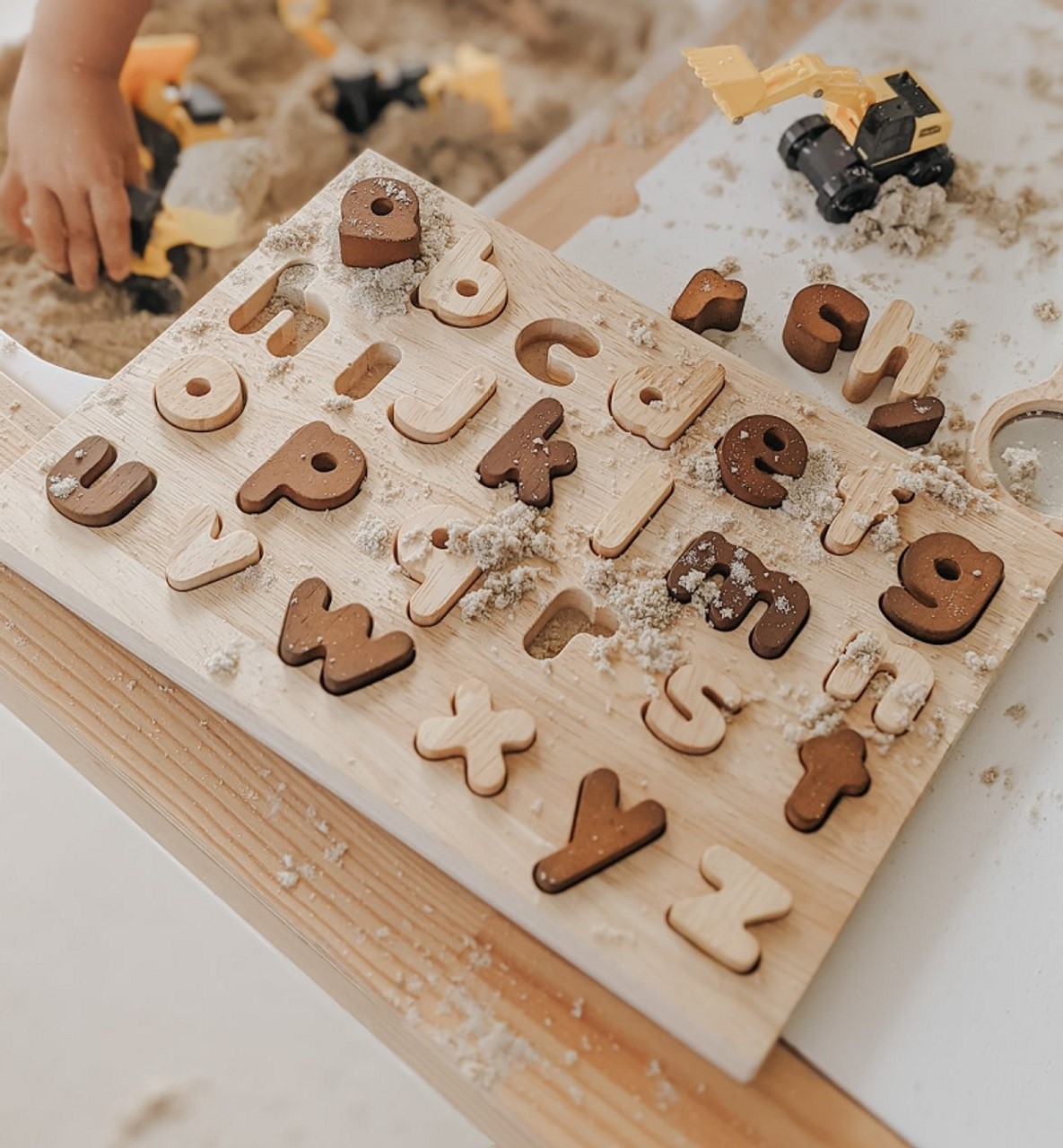 Natural Alphabet Puzzle